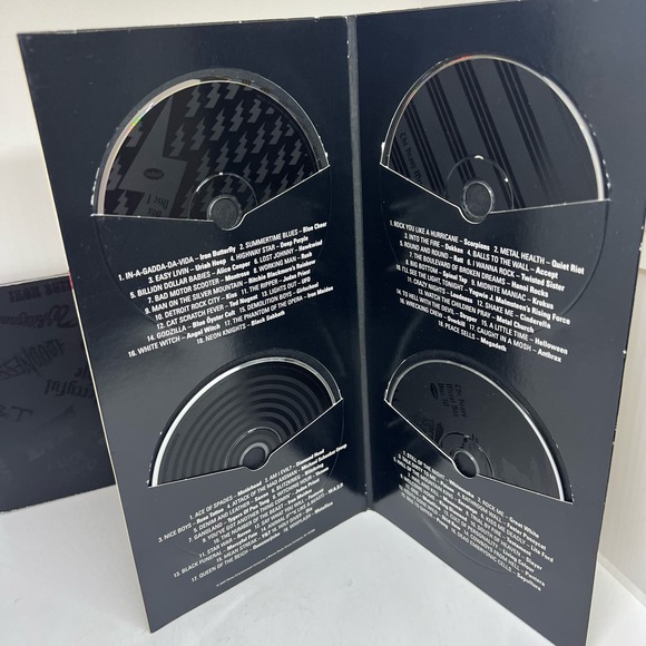 The heavy metal box set no box 4 CD set with booklet  y Rhino - Picture 4 of 4